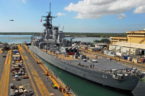 美海軍“密蘇里”號雖已退役，但“人氣”依然不減