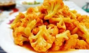 茄汁拌菜花 茄汁拌菜花