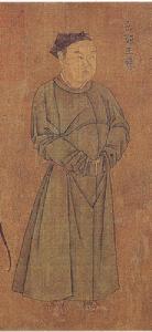 宋·劉松年《中興四將圖》岳飛像