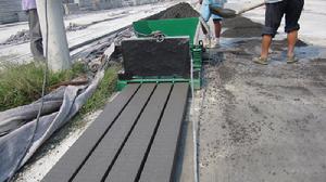 大棚立柱機生產現場