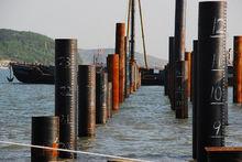 建設中的丁字灣大橋