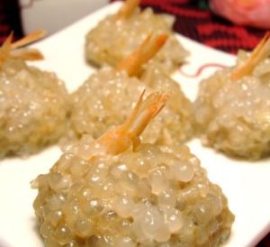 珍珠蝦仁大肉丸 珍珠蝦仁大肉丸