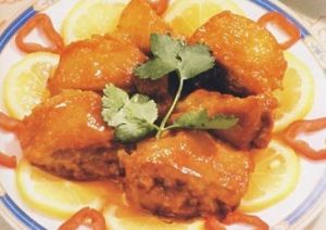 炸熘佛手肉卷 炸熘佛手肉卷