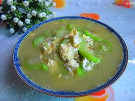 雞蛋絲瓜湯 雞蛋絲瓜湯