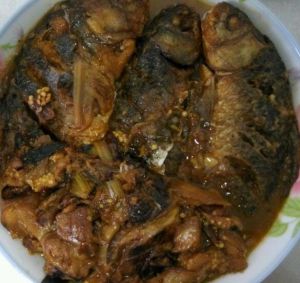 茄子燉鯽魚 茄子燉鯽魚