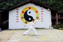 崑崙太極拳式（獅子回頭）