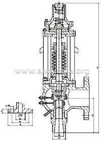 A62Y-P54100V蝶形彈簧式安全閥