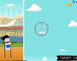 瘋狂奧運會之飛碟射擊 瘋狂奧運會之飛碟射擊