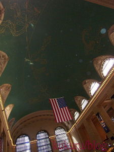 紐約中央車站天花板星像圖