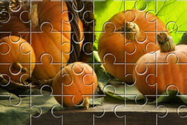 南瓜拼圖小遊戲