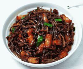 乾豆角燒五花肉 乾豆角燒五花肉