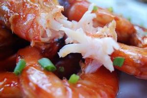 紅酒醬爆蝦 紅酒醬爆蝦