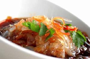 炒海蜇血 炒海蜇血