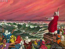 摩西帶領民眾過紅海
