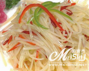 醋溜尖椒土豆絲