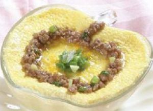 肉末清蒸蛋 肉末清蒸蛋