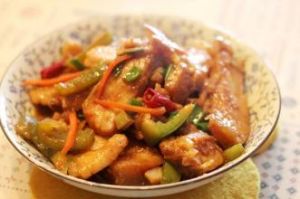 紅燒臘魚 紅燒臘魚