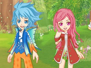 森林妖精情侶 森林妖精情侶