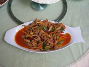 辣炒羊肉片 辣炒羊肉片