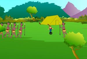 擊退原始部族人 擊退原始部族人