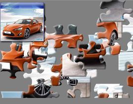拉風汽車拼圖