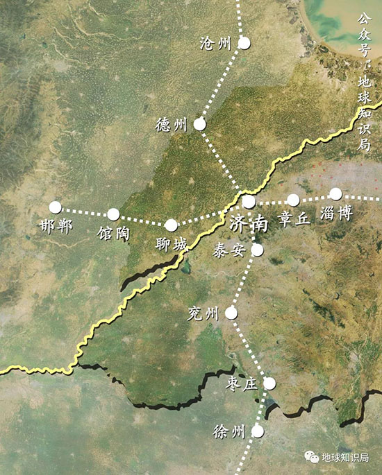 2014年複線改造後的邯濟鐵路 才在一定程度上強化了濟南向西的鐵路連通優勢