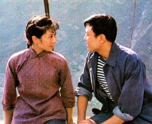 吳海燕在影片《等到滿山紅葉時》劇照