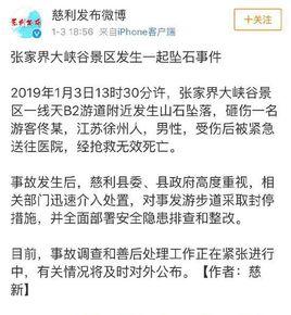 1·3張家界大峽谷墜石事件 1·3張家界大峽谷墜石事件
