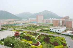 大連理工大學城市學院-俯視