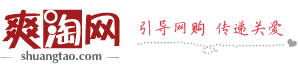 爽淘網logo
