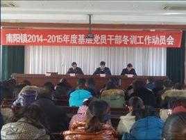 南陽鎮組織生活會暨民主評議黨員大會 南陽鎮組織生活會暨民主評議黨員大會