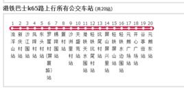 港鐵巴士K65線 港鐵巴士K65線