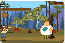 蒙住眼睛射蘋果 蒙住眼睛射蘋果