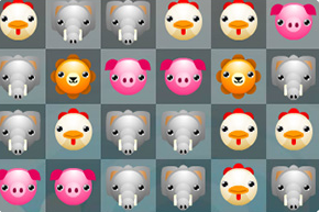 花朵動物對對碰