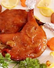 酸梅醬烤鴨腿 酸梅醬烤鴨腿