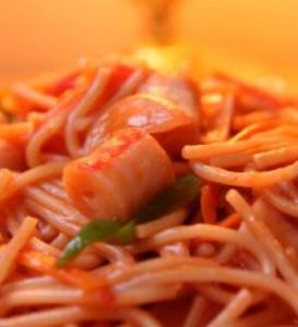 茄汁海鮮意大利麵 茄汁海鮮意大利麵