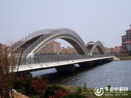 初月出雲,長虹引澗 初月出雲,長虹引澗