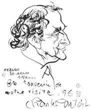 夏爾·迪圖瓦漫畫像