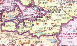 奧什州位於是吉爾吉斯南部費爾乾納盆地和帕米爾高原之間。