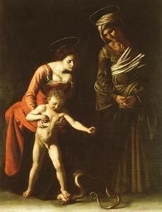 聖馬利亞與蛇 聖馬利亞與蛇