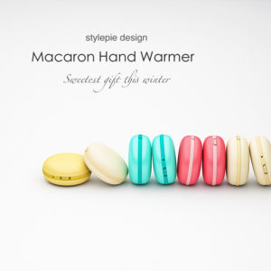 馬卡龍移動電源暖手寶