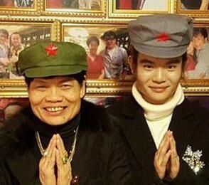 葉小霆與父親合照