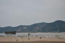 從八卦洲遠眺幕府山