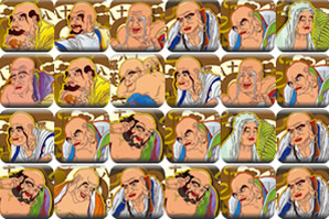 十八羅漢連連看 十八羅漢連連看