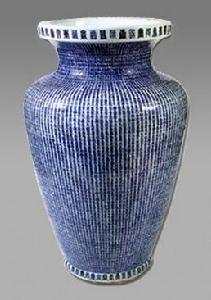 清康熙青花萬壽紋尊 清康熙青花萬壽紋尊