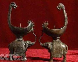 銅製燭台 銅製燭台