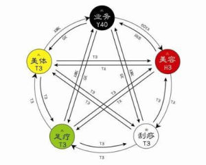 《美容院的五行運營體系》