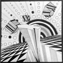 平面構成作品⑵