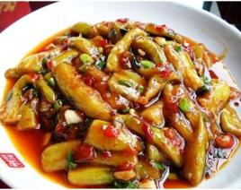 蔥爆茄子 蔥爆茄子