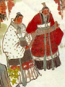 齊威王與魏惠王會田於郊